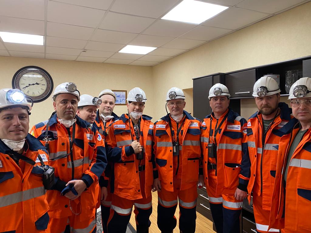 Руководство АЕОН, Северсталь-Ресурс  и IMC Montan посетили предприятия  Воркутауголь.